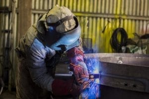 Plasma cutter eye protection