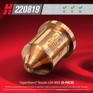 Hypertherm nozzle 220819