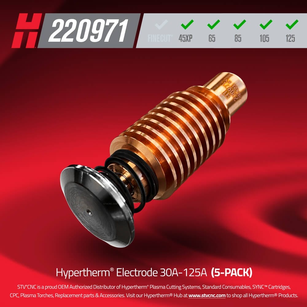 Hypertherm® Powermax® Consumables - Plasma Cutting 