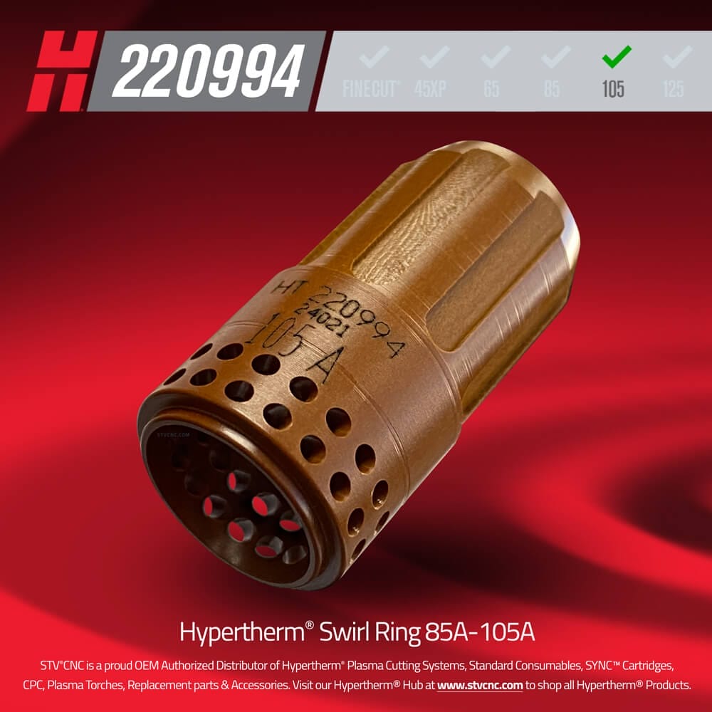 220994 Hypertherm® Swirl Ring 105A