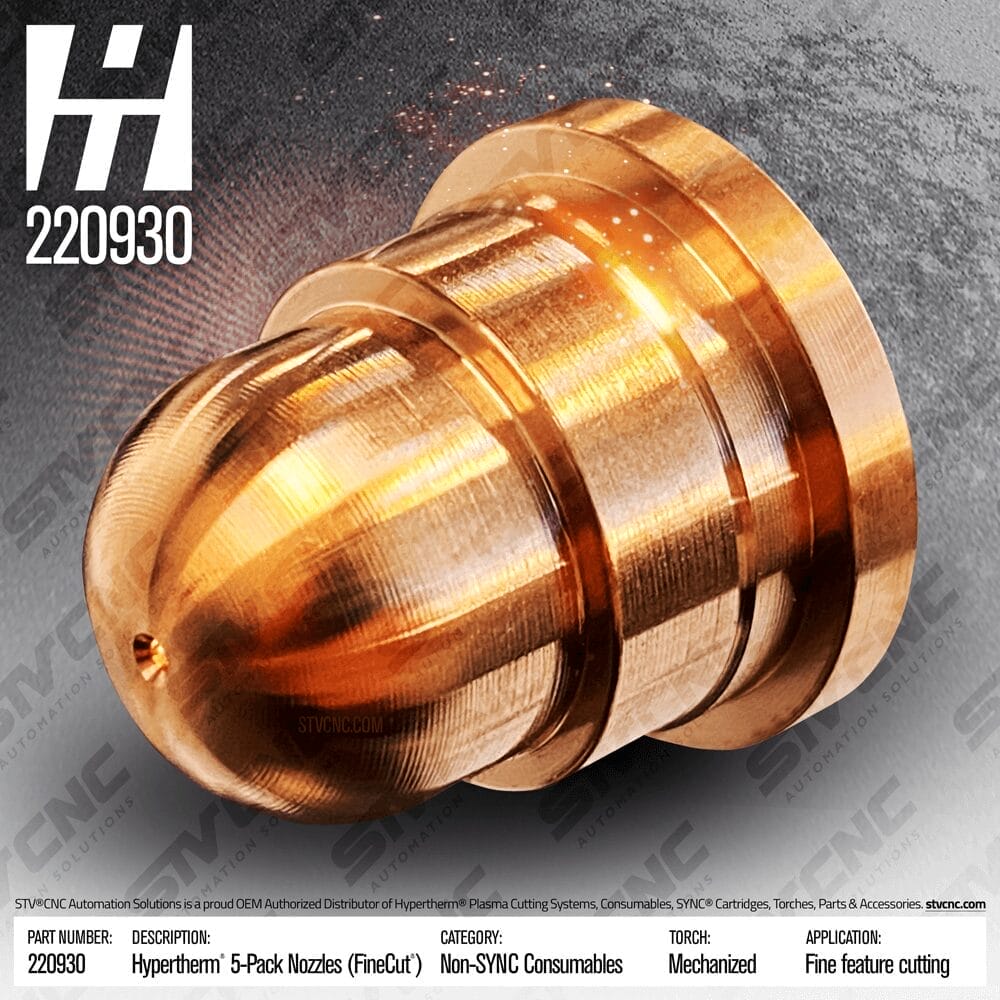 Hypertherm® Powermax® Consumables - Plasma Cutting