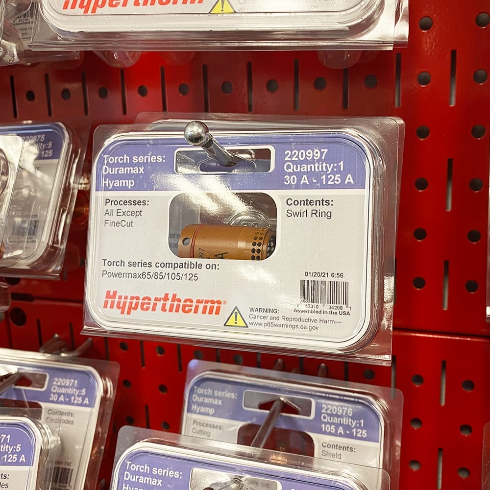 220997 Hypertherm® Swirl Ring 125A - Image 4