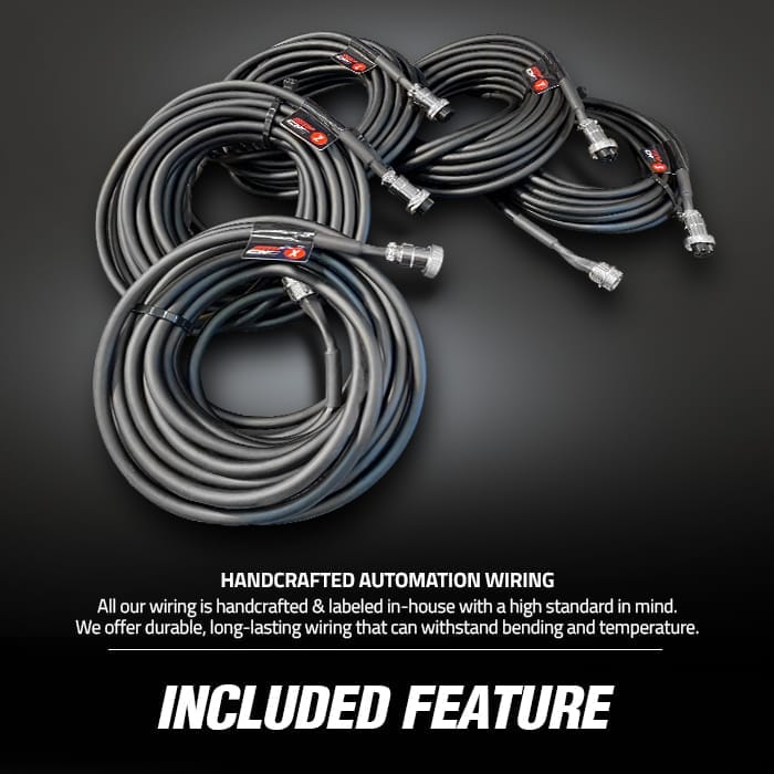 Handcrafted automation wiring