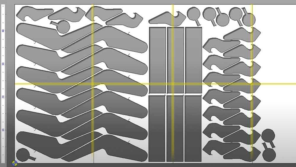 Hypertherm ProNest2021 LT Skeleton Cut-up