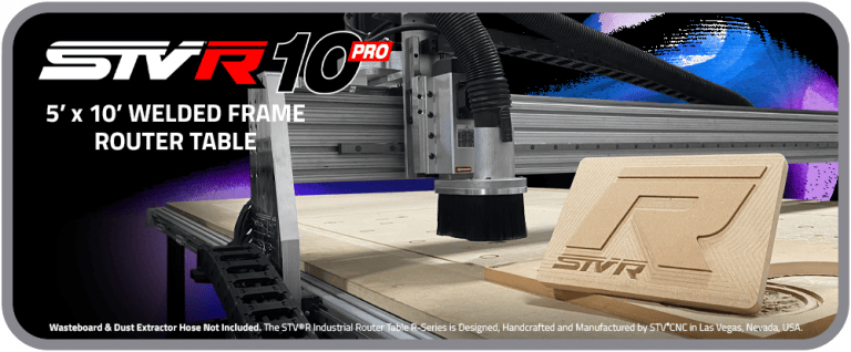 Selection STVCNC STVR10PRO 5x10 CNC Welded Frame Table Router