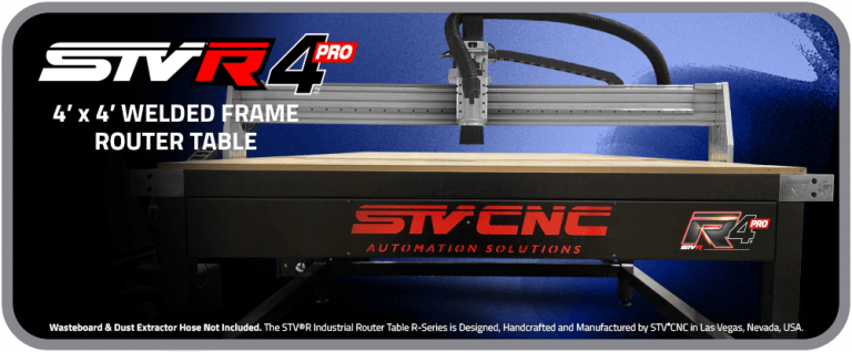 Selection STVCNC STVR4PRO 4x4 CNC Welded Frame Table Router