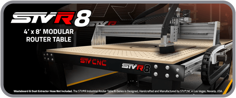 Selection STVCNC STVR8 4x8 CNC Table Router
