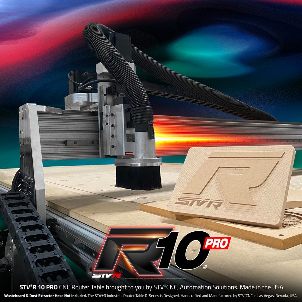 STVR10 PRO Router Table - 5X10 CNC Router Table