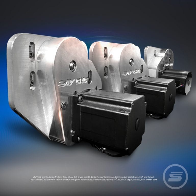 STVCNC Gear Reduction System 3:1 Gear Ratio