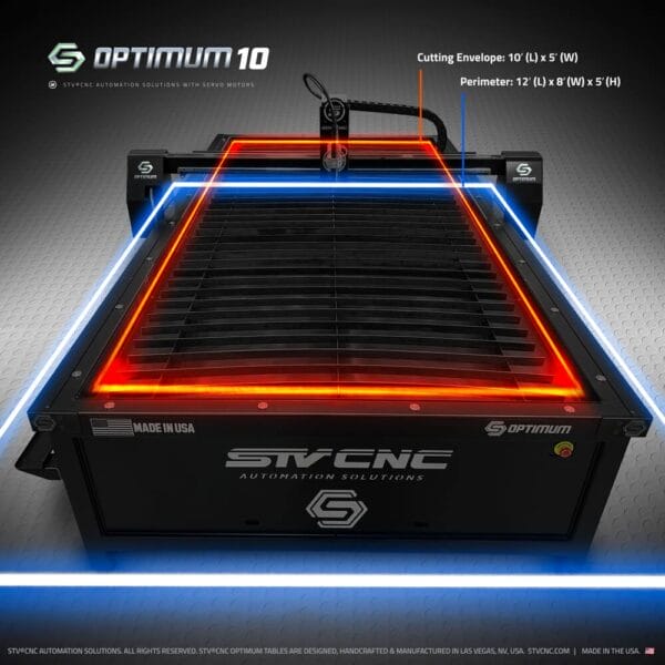 STV®CNC Optimum 10 Plasma Table - Image 6