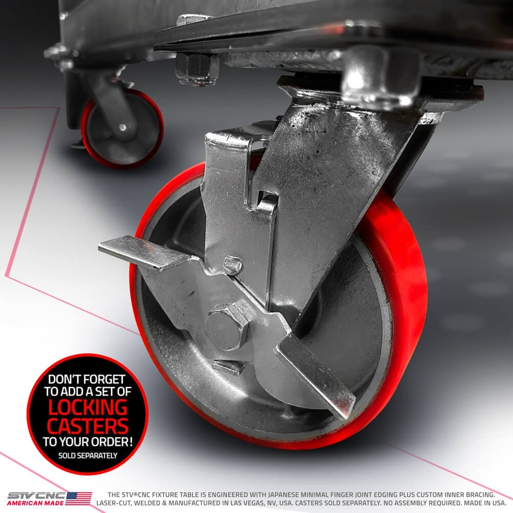 STVCNC® 4x8 Welding Fixture Table 1/4" thick - Image 8