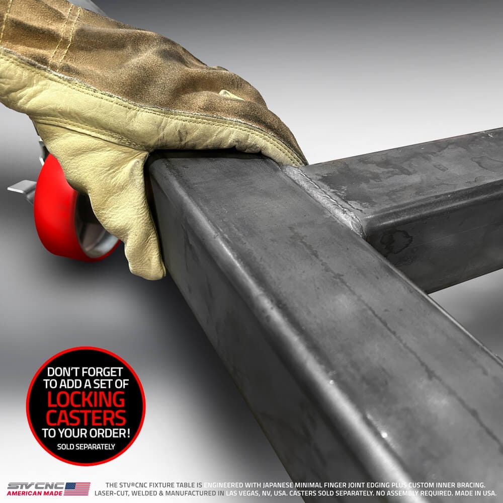 STVCNC® 4x8 Welding Fixture Table 1/4" thick - Image 4
