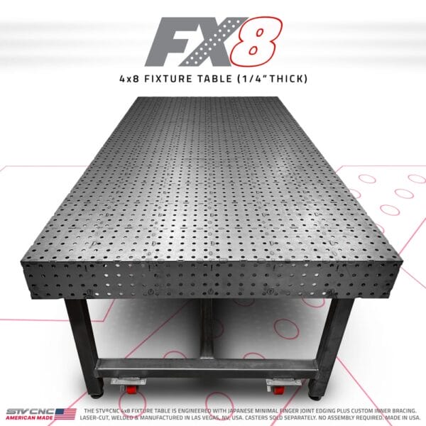 STV®CNC 4x8 Welding Fixture Table 1/4" thick - Image 2