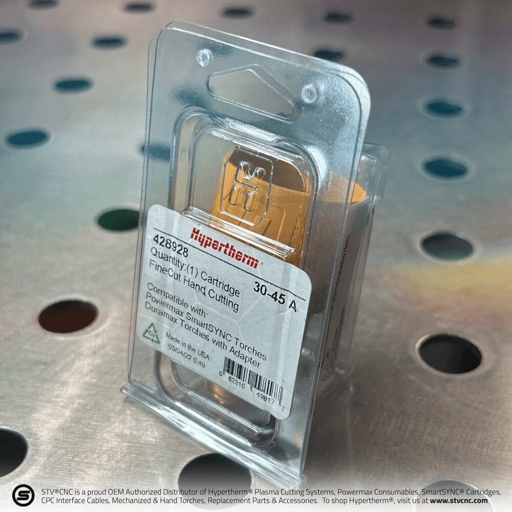 428928 Hypertherm® SmartSYNC® 30-45A Cartridge FineCut®