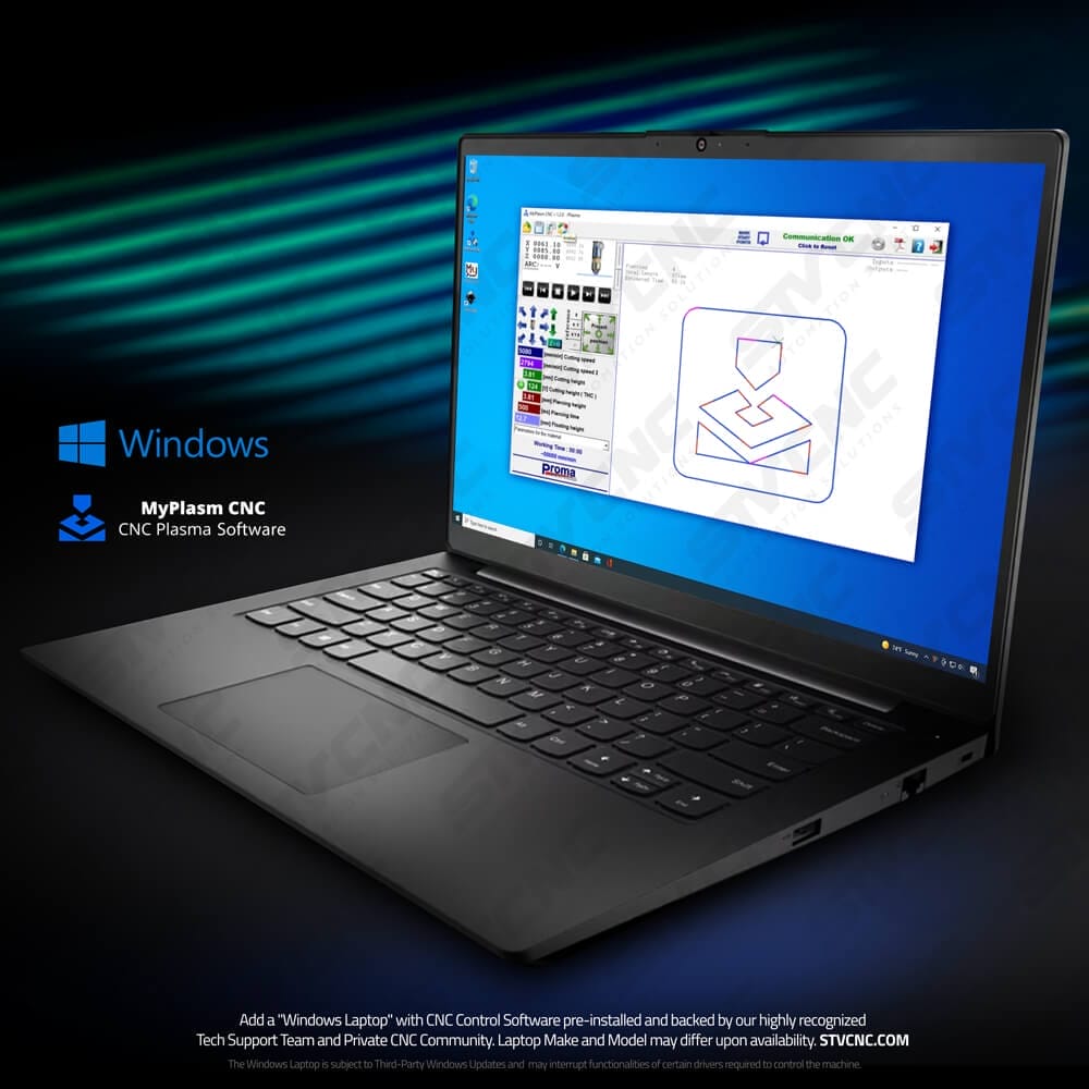STVCNC® Windows Laptop