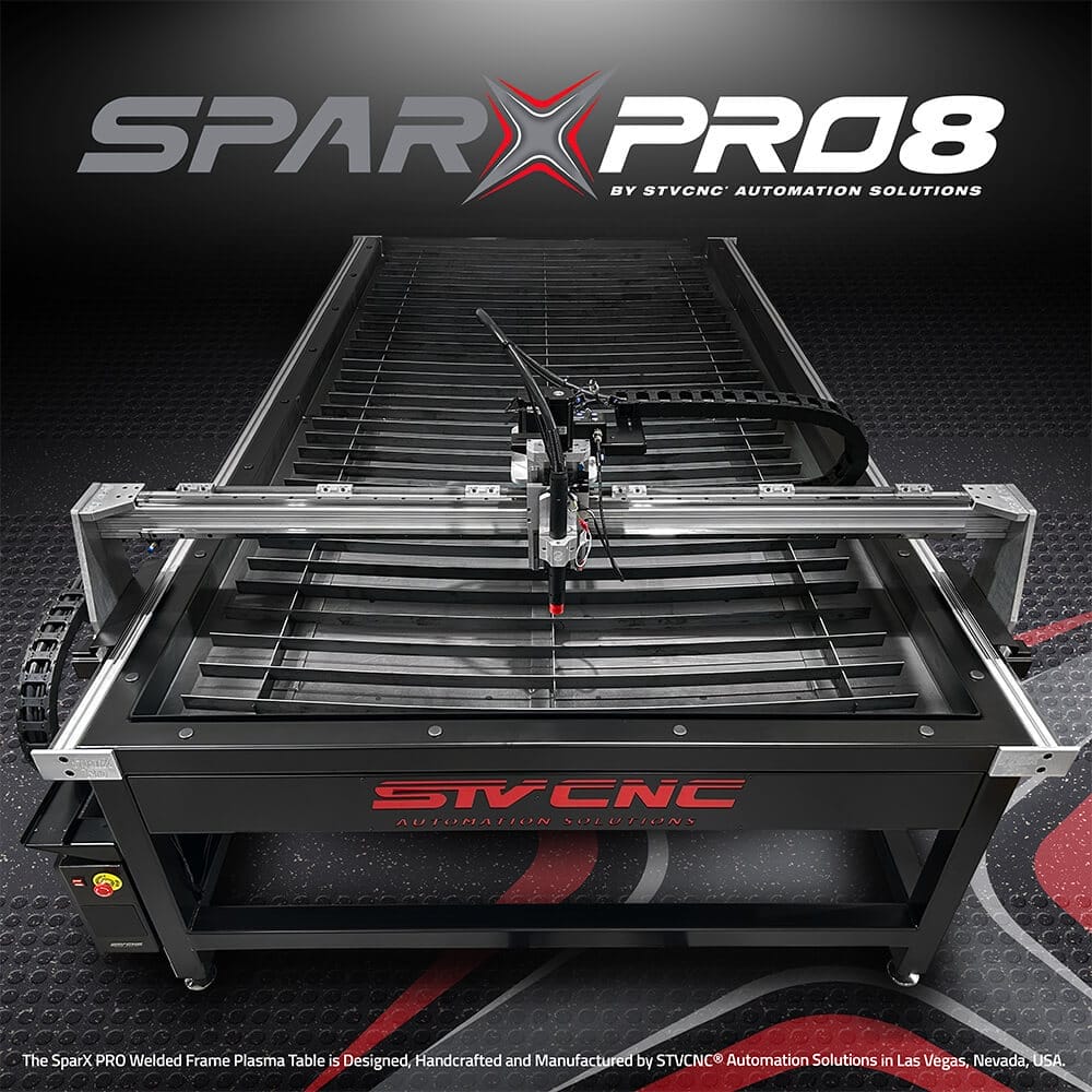 Get the Best Performance with the STVCNC® 4x8 Plasma Table