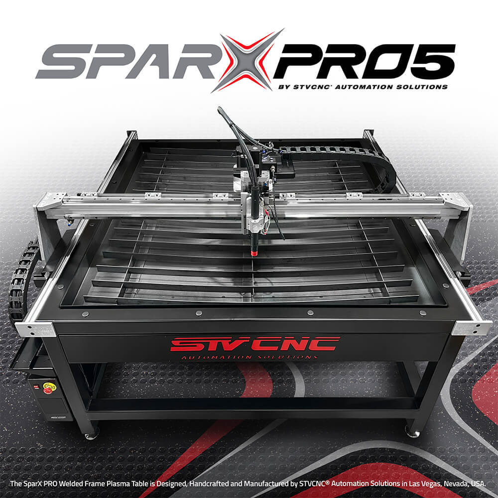STVCNC® SparX™ PRO 5 Plasma Table (Welded Frame)
